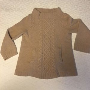 J.Crew Cashmere Camel Boatneck Sweater